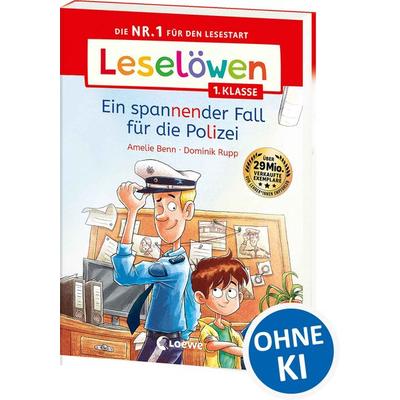 Leselöwen 1. Klasse - Ein spannender Fall für die Polizei, Taschenbuch von Amelie Benn, Loewe, 978-3-7432-2464-3