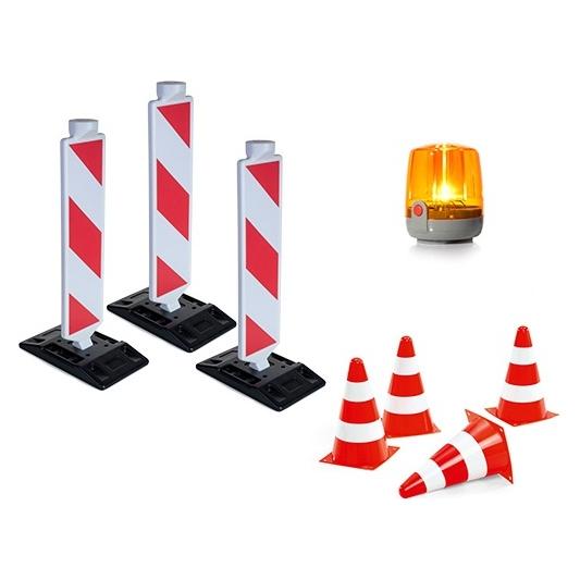 Rolly Toys Zubehör Set Service, 3x rollyBake, 1x rollyFlashlight, 4x rollyPylons (62286944)