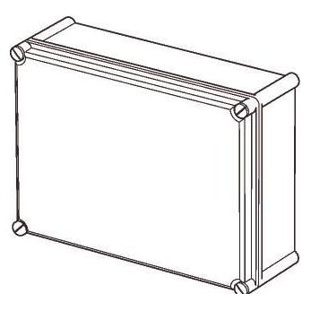 Fibox Kassentischboden EK Polycarbonat 380 x 280 x 100 mm ohne Flanschöffnungen (Gehäuse) (6530804)