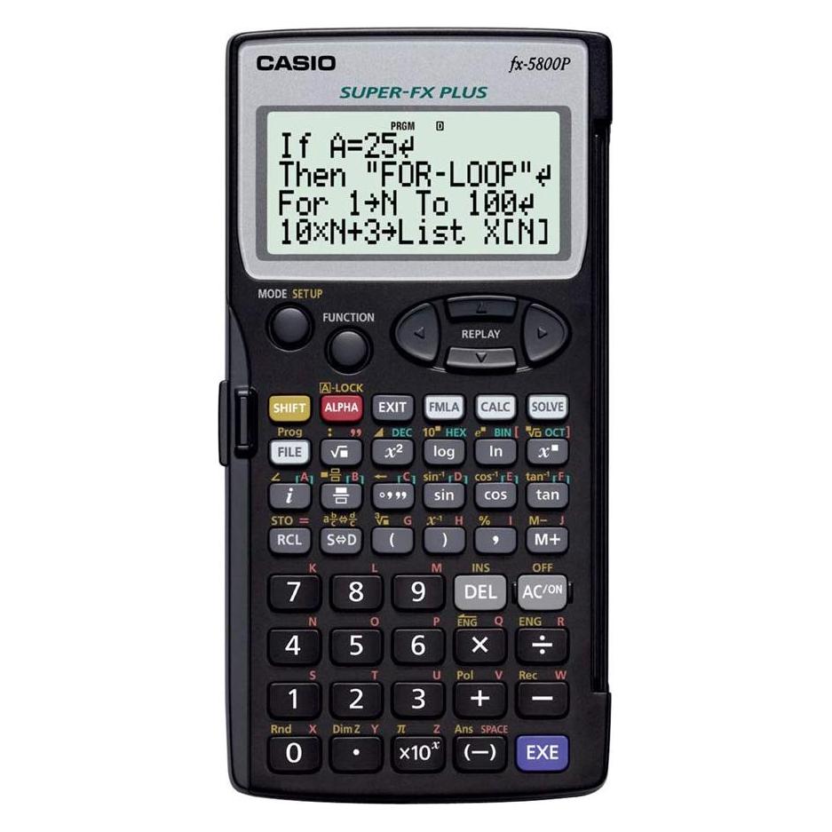 Casio FX 5800 P (Batteriebetrieb) (FX-5800P)