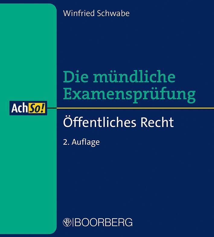 Winfried Schwabe - Öffentliches Recht - Preis vom 11.10.2026 03:10:56 h