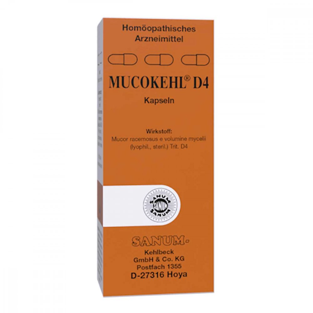 SANUM-KEHLBECK GmbH & Co. KG Mucokehl Kapseln D4 04413408