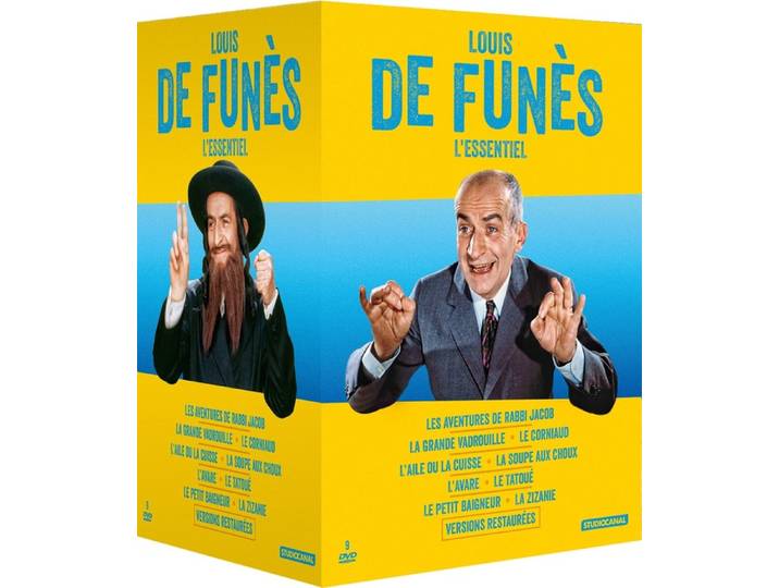 Louis de Funès - L'essentiel - Coffret 9 films