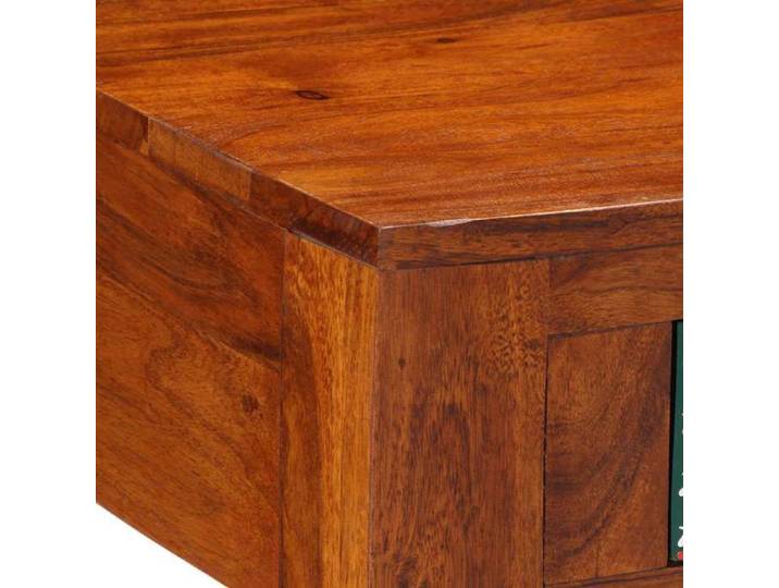 Petite Table basse - NANAS - Anti l'humidité - Table à revues - 90x50x40cm - Bois d'acacia massif 68425951416
