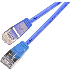 2x Lightwin Netzwerkkabel (F/FTP, CAT6, 0.25 m), Netzwerkkabel
