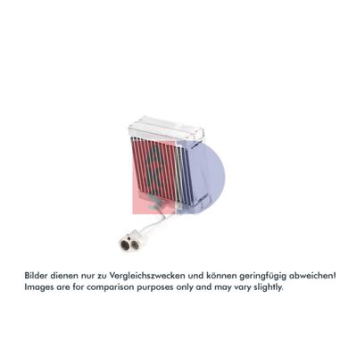 AKS DASIS Verdampfer, Klimaanlage 820383n hinten für Mercedes