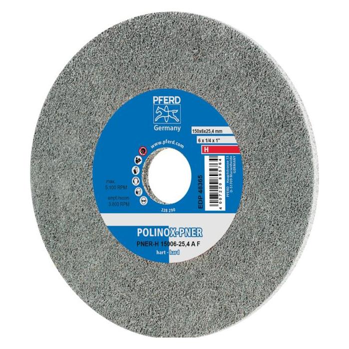 Pferd POLINOX-Kompaktschleifrad PNER-H 15006-25.4 A F VPE: 5 (44691633)