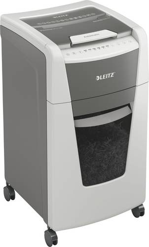 Leitz IQ Autofeed Office 300 P4 Aktenvernichter 300 Blatt Partikelschnitt 4 x 30 mm P-4 60 l Vernichtet auch Büroklammern, Heftklammern, Kreditkarte