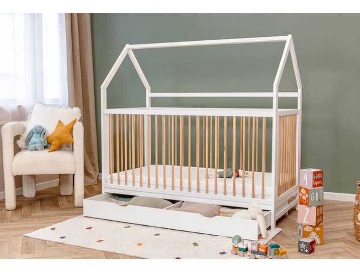 Babybett mitwachsend Eden (von 0 bis 6 Jahren)