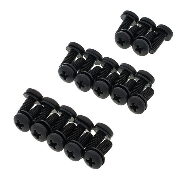 SKB Rack Screwset (25pcs) nero