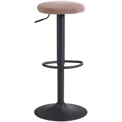 WOHNLING Barhocker WL6.197 Samt rosa