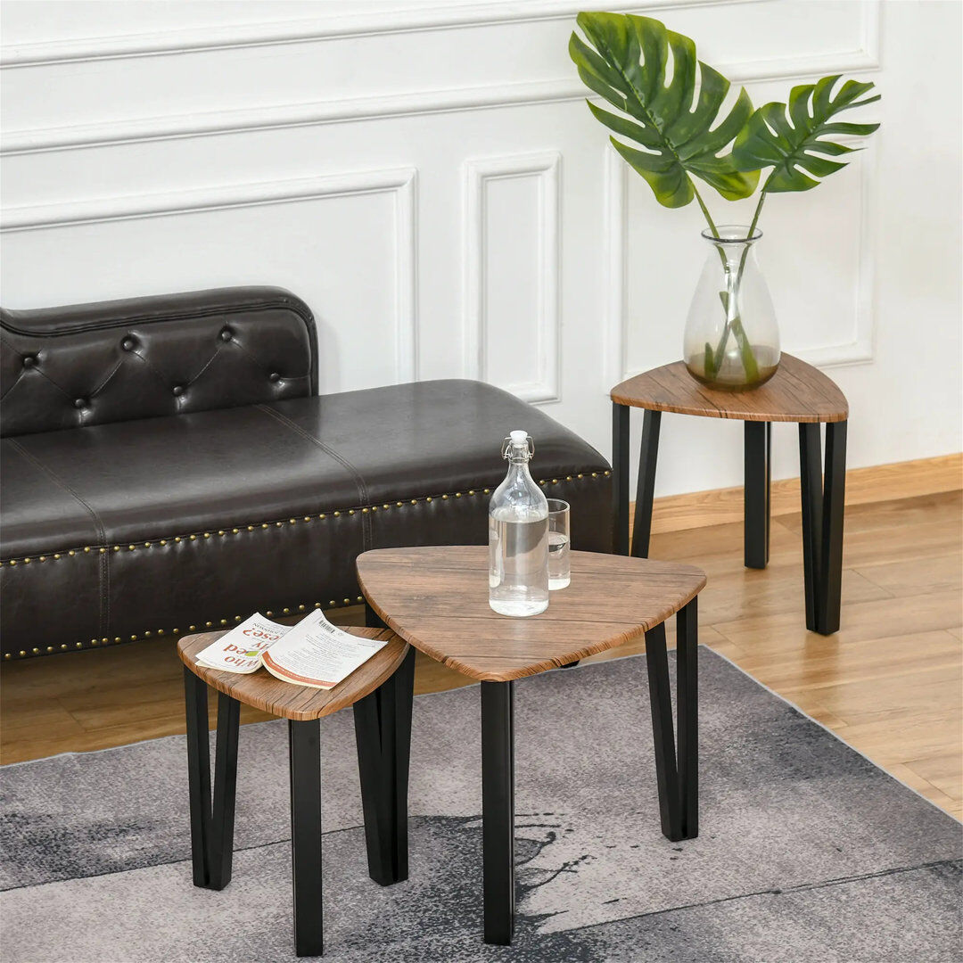 Borough Wharf Adest Coffee Table Brown 45.5cm H X 56cm W X 54.2cm D