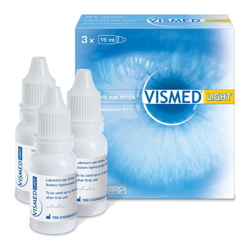 TRB Chemedica AG Vismed light Augentropfen 06149192