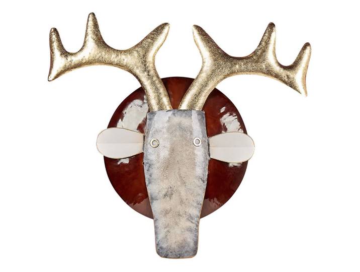 WANDDEKORATION Metall bunt
