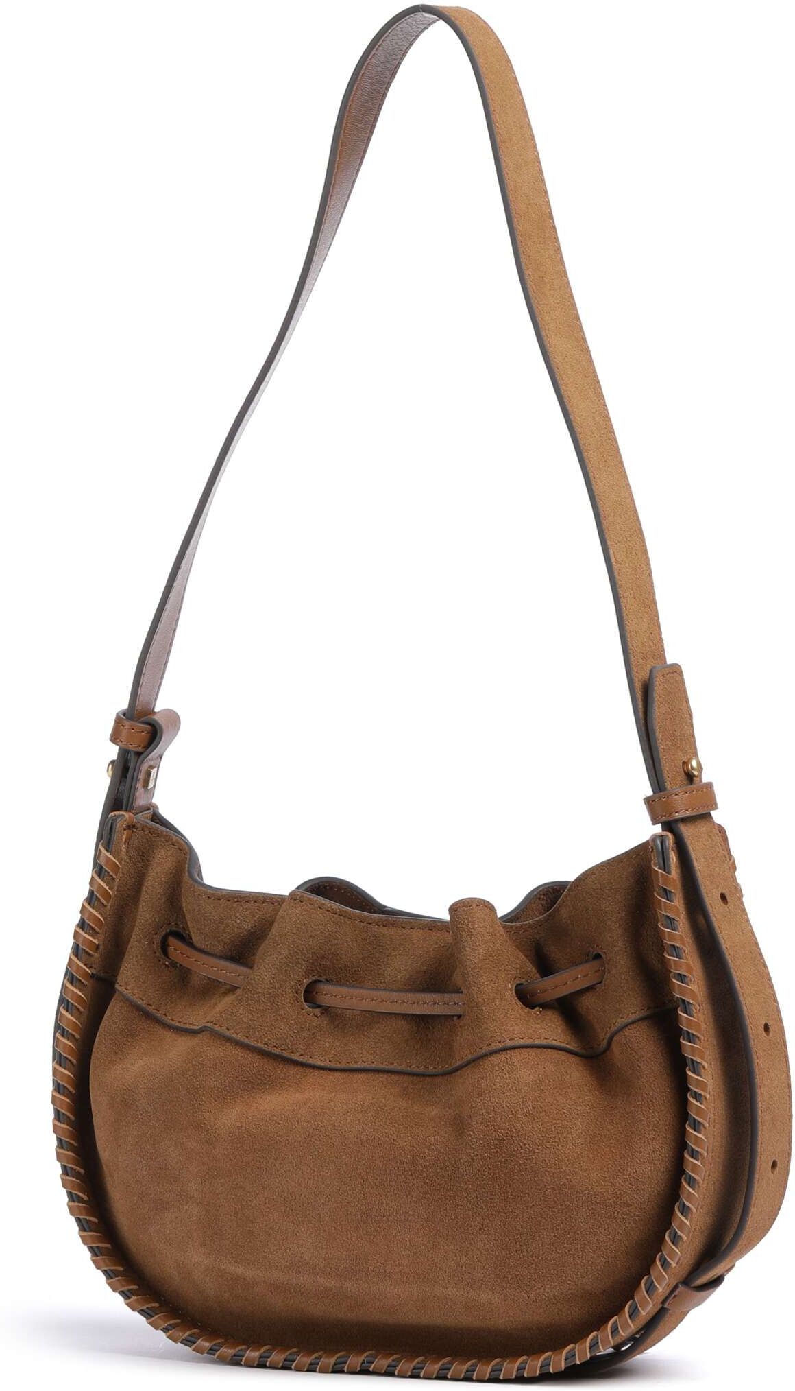Marc O' Polo Schultertasche aus Leder, braun