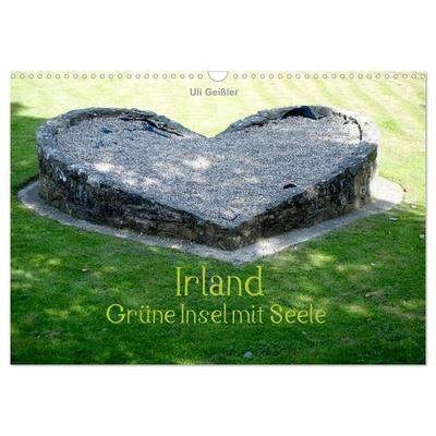 Irland - Grüne Insel mit Seele (Wandkalender 2026 DIN A3 quer), CALVENDO Monatskalender