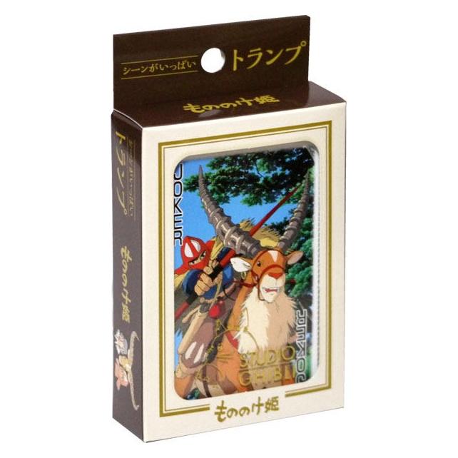 Studio Ghibli GHIBLI - Princesse Mononoke - Jeu de cartes à jouer (54 cartes) (ENS18197)
