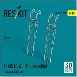 ResKit F-105 (F, G) Thunderchief access ladders (2 pcs) (3D Printed)