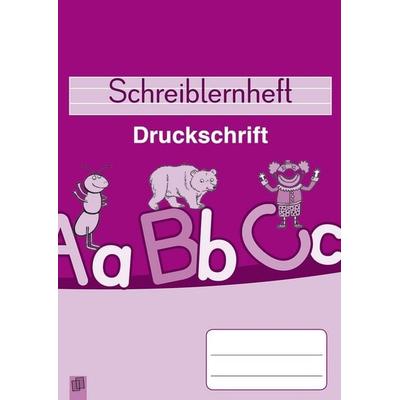 Schreiblernheft Druckschrift, Geheftet von Lena Morgenthau, Verlag an der Ruhr
