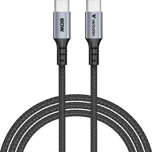 Verbatim Handy Kabel [1x USB-C Stecker - 1x USB-C Stecker] 1.2 m USB-C