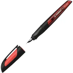 STABILO Füllfederhalter Patrone M EASYbuddy® schwarz/koralle