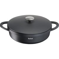 Servierpfanne Trattoria, Ø 28cm schwarz, mit Deckel