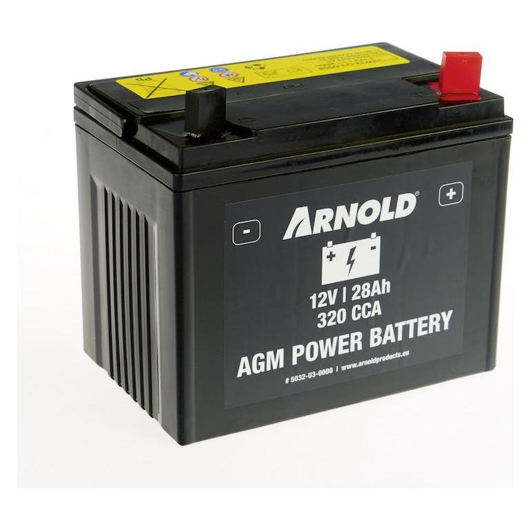 Arnold Batterie AZ108 - AGM U1R-320 SLA, +Pol rechts (5032-U3-0008)