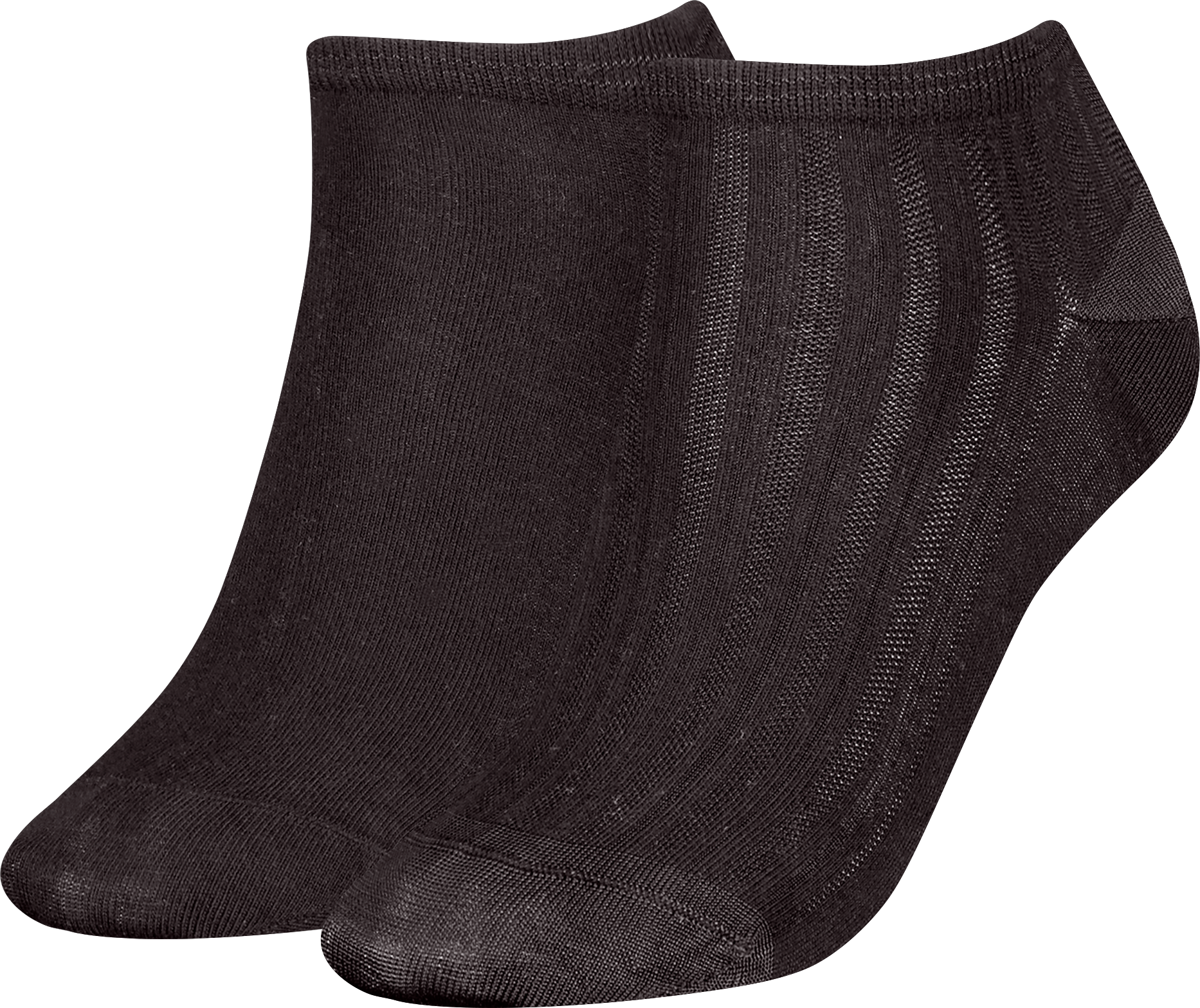 Sneakersocken TOMMY HILFIGER "TH WOMEN SNEAKER 2P SHINE", Damen, Gr. 39-42, Sockengröße, schwarz, Materialmix, unifarben, Socken Sneakersocken, mit feuchtigkeitsableitender Technologie