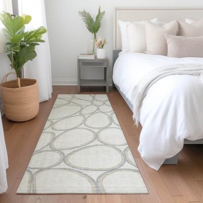 Addison Rugs Machine Washable Indoor/ Outdoor Modern Bubbles Chantille Rug