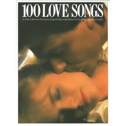 100 Love Songs: Songbook piano/voice/guitar, Fachbücher