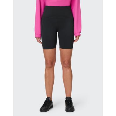 Trainingsshorts VENICE BEACH "CAMELIA", Damen, Gr. S (38), N-Gr, schwarz, Obermaterial: 75% Polyamid, 25% Elasthan, Hosen, mit angenehmer Flexibilität, in kurzer Form