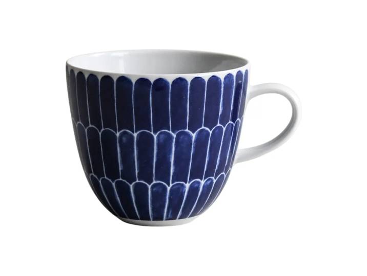 Götefors Porslin Tasse Selma bleu plume 41cl