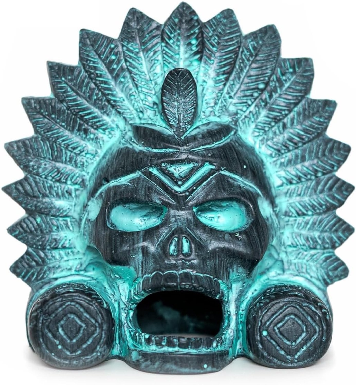 Homevero Aztec Death Pipe handgemaakt met realistisch geluid voor Halloween