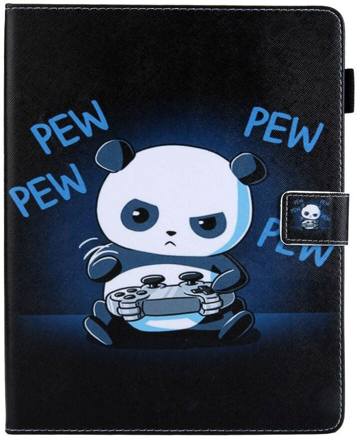 TABLETCOVERS.DK iPad Børne Cover m. Ståfunktion - Gamer Panda