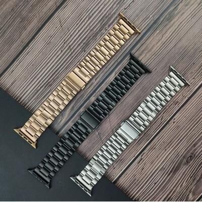 The Cart Load Watch Stainless Steel IWatch Band With Protective TPU Case silver 45mm