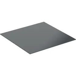 Geberit Abdeckplatte /Glas für Seitenschrank Acanto, schwarz