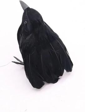 Uplift Treasures Realistic Artificial Crow Halloween Decoration Set c mixed 3pcs