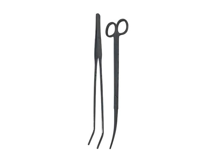 Werkzeugset Bio Art , schwarz, Edelstahl, Metall, Werkzeugsets, Werkzeugset