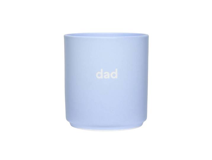 Design Letters - AJ Favourite Porzellan Becher, dad / dusty blue