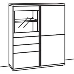 Venjakob Barola Highboard 9120