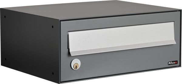 Allux Lc4 Systempostkasse, Antracit Stål, 1 Modul