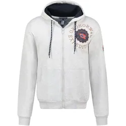 Geographical Norway, Landkarte, Gakado Blended DB 100 M sweatshirt WZ3016H/GN-Blended Gray