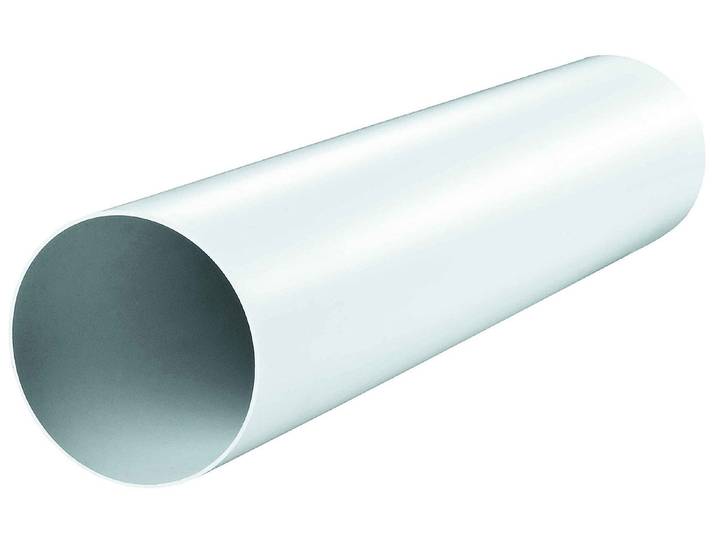 Merox Lüftungsrohr Weiss ⌀ 10 × 100 cm