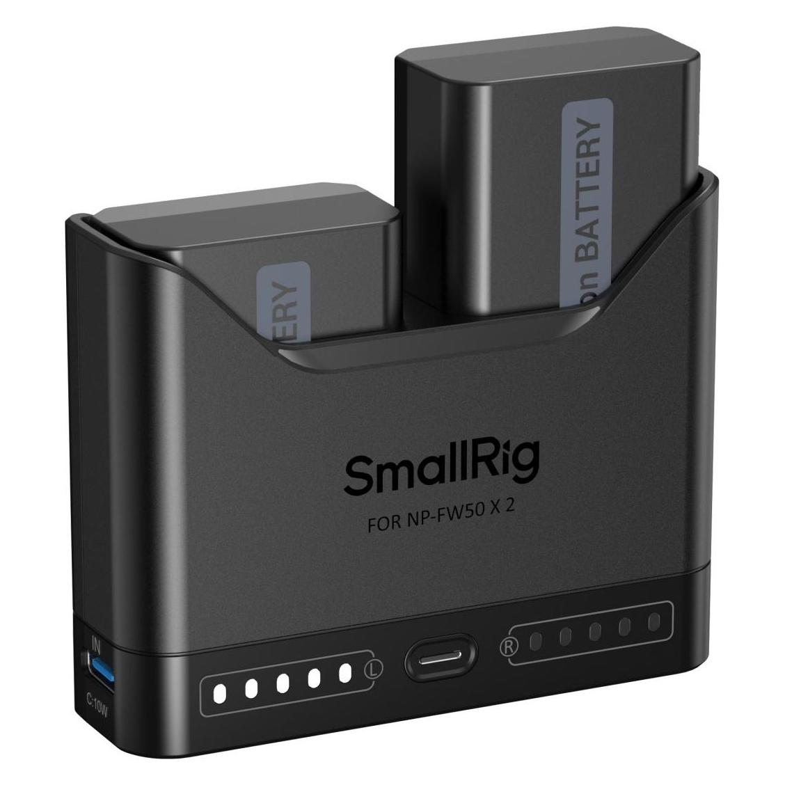 SmallRig 5488 Turbo Charging Kit for NP-FW50 (Kamera Akku, Kamera Akku Ladegerät) (1019625742)