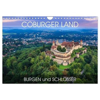 Coburger Land - Burgen und Schlösser (Wandkalender 2026 DIN A4 quer), CALVENDO Monatskalender