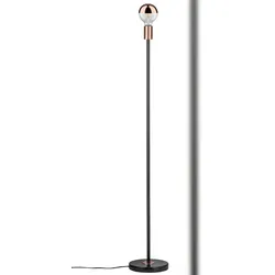 Paulmann Neordic Stehleuchte Nordin E27   max. 20W Schwarz Kupfer matt Marmor Metall 79614
