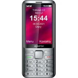Aligator D950 (3.5") Silver Senior phone (3.50", 2 Mpx), Tastenhandy, Silber