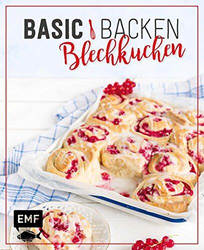 Emma Friedrichs - Basic Backen – Blechkuchen: Grundlagen & Rezepte für Klassiker, Stechkuchen, Cheesecakes und Obstkuchen - Preis vom 10.10.2026 11:48:34 h