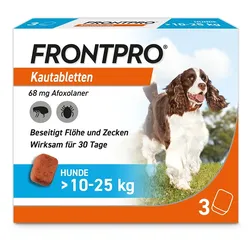 FRONTPRO 68 mg Kautabletten f.Hunde >10-25 kg 3 St