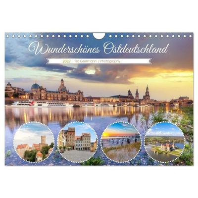 Wunderschönes Ostdeutschland (Wandkalender 2027 DIN A4 quer), CALVENDO Monatskalender